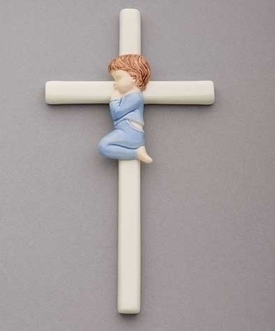 Praying Boy Cross