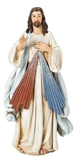 6" Divine Mercy