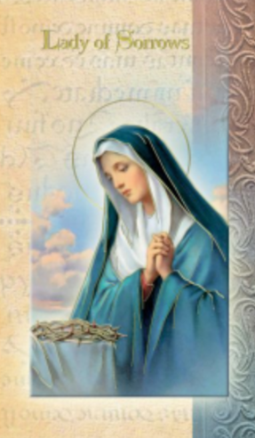 Biography Pamphlet - Our Lady of Sorrows
