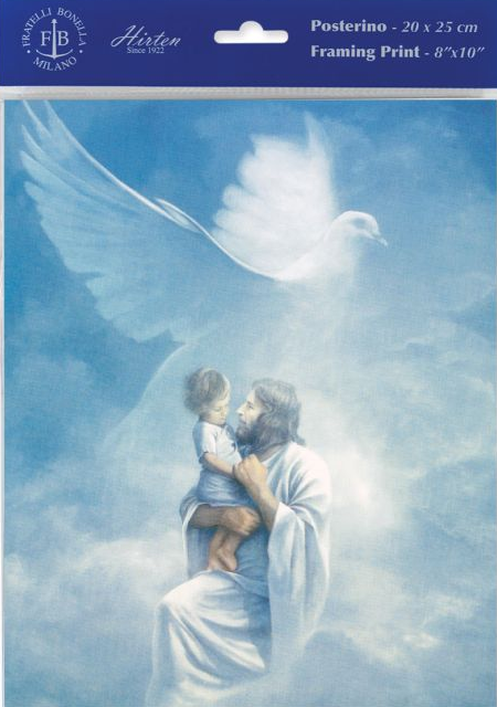 8x10 Print Jesus Welcoming Child Home