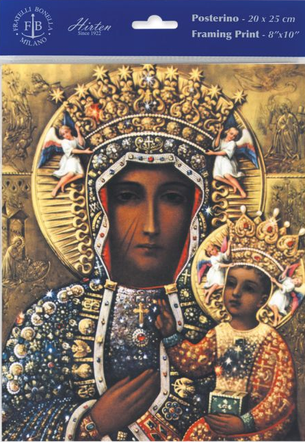 8x10 Print Our Lady of Czestochowa