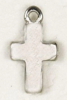 Small Silver Tone Bracelet Cross