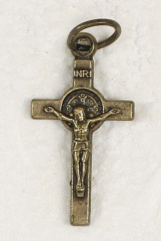 Brass St. Benedict Cross