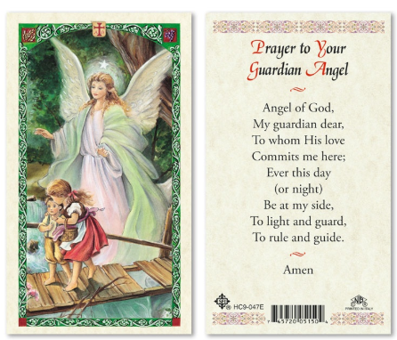 Guardian Angel on Bridge - Prayer to Your Guardian Angel