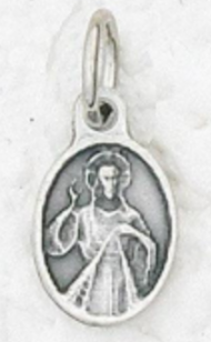 Divine Mercy Oval Bracelet Medal