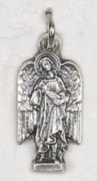 Archangel Raphael Silhouette Charm