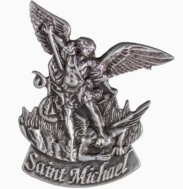 St. Michael Visor Clip