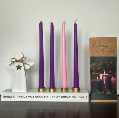 Angel Advent Candle Holder