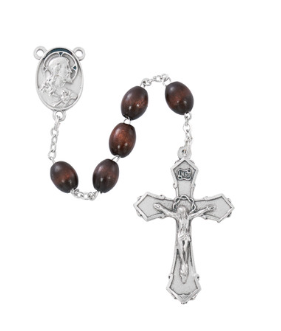 Brown Wood Rosary