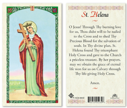 St. Helena Prayer Card