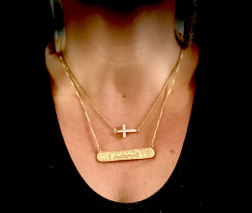 Last Supper Bar Necklace