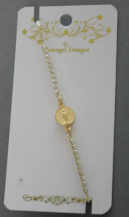 Adjustable Mary Bracelet