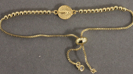 Adjustable Mary Bracelet