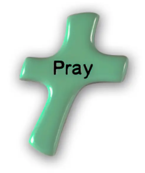 Pray Pocket Cross