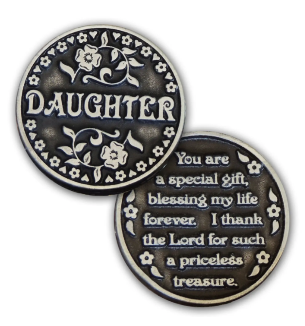 Pewter Pocket Token - Daughter