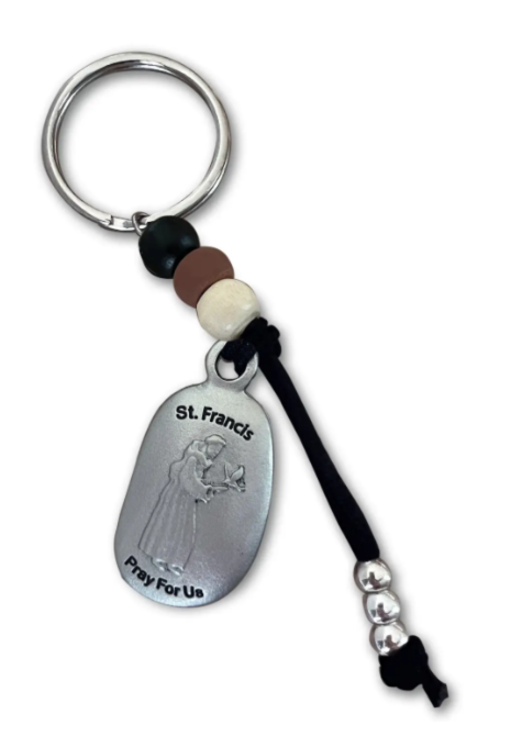 Soothing Saints Key Rings - St. Francis