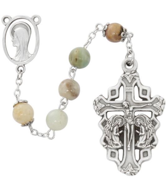Adoration 8mm Amazonite Rosary