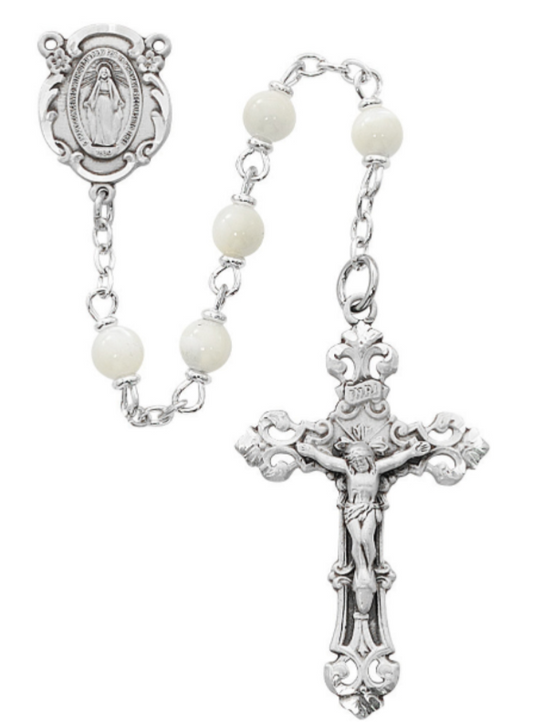 Genuine Mother of Pearl Rosary