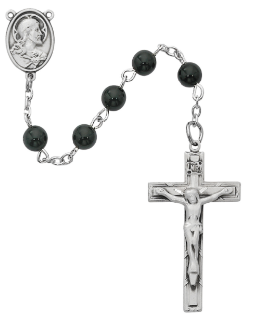 Genuine Black Onyx Rosary