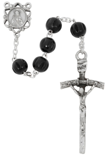 Black Wood Rosary