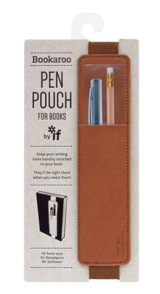Bookaroo Pen Pouch Brown