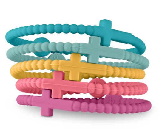 Jesus Bracelets (Silicone Cross Bracelets) - Couture Medium