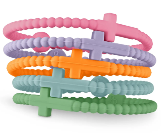 Jesus Bracelets (Silicone Cross Bracelets) - Boca Medium