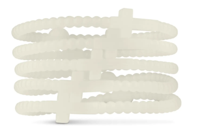 Jesus Bracelets (Silicone Cross Bracelets) - Glow in the Dark X Small
