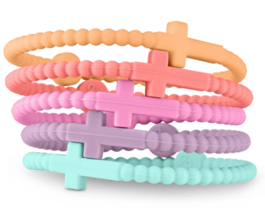 Jesus Bracelets (Silicone Cross Bracelets) - Vibe Medium