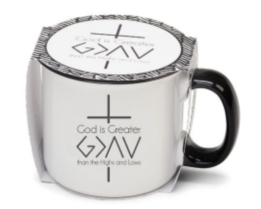 13oz Mug God is Greater