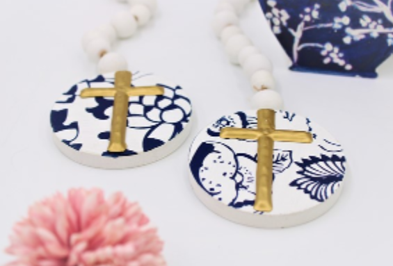 26" Cross Blessing Beads, Assorted