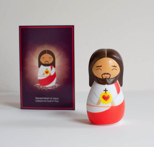 Sacred Heart Jesus Shining Light Doll