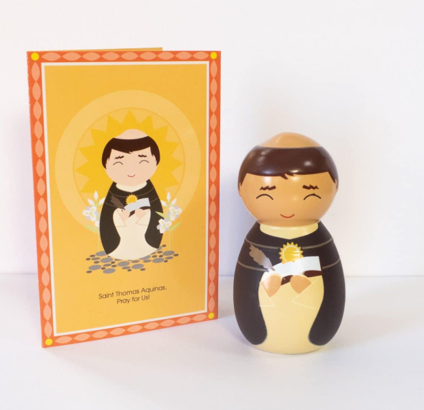 Saint Thomas Aquinas Shining Light Doll