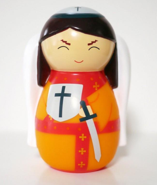 Saint Michael the Archangel Shining Light Doll
