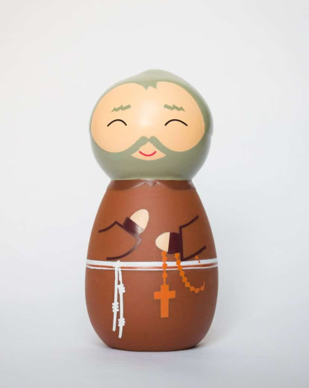 Saint Padre Pio Shining Light Doll