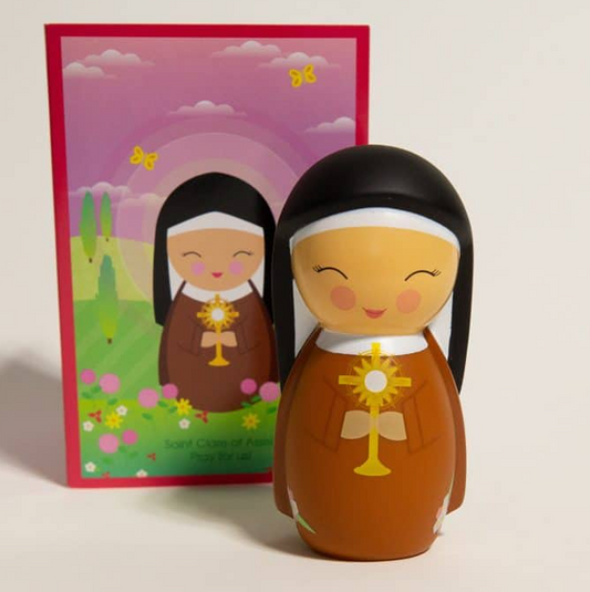 St. Clare of Assissi Shining Light Doll