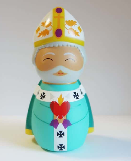 St. Augustine of Hippo Shining Light Doll