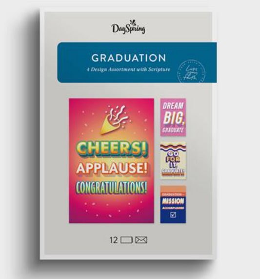 Graduation - Big Dreams & Bright Futures - 12 Boxed Cards and Envelopes