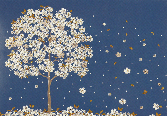 Falling Blossoms Note Cards (Stationery, Boxed Cards)