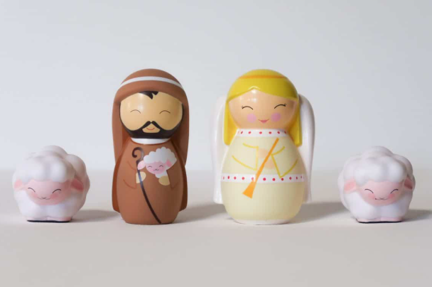 The Shepherd and Angel Nativity Playset