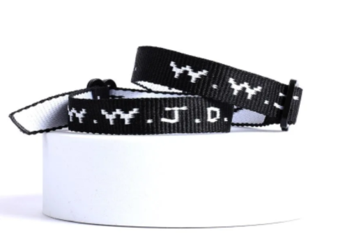 WWJD Bracelet - Black