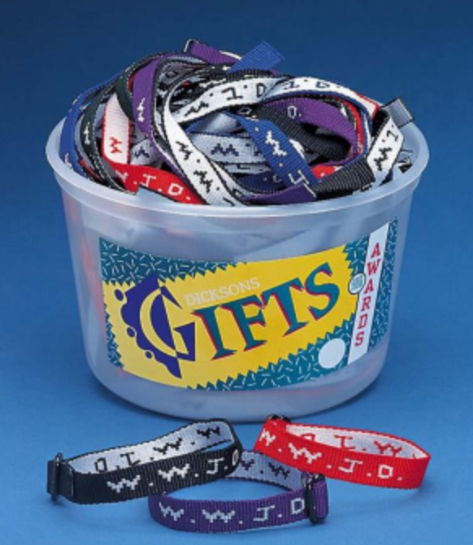 WWJD Bracelets - Assorted Colors