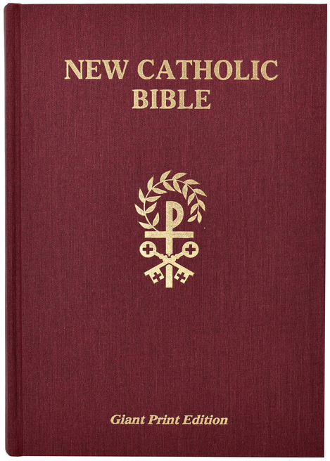 St. Joseph New Catholic Bible (Giant Type) - Red Hardcover