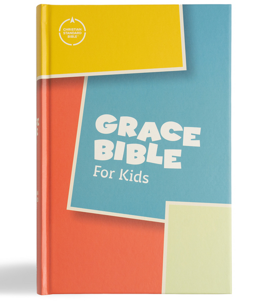 CSB Grace Bible for Kids, Hardcover (Dyslexia Friendly)