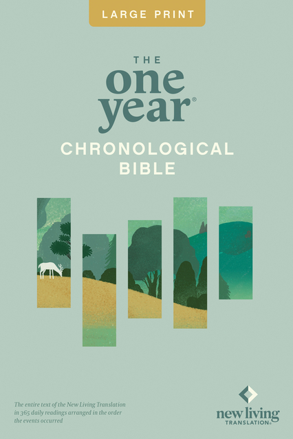One Year Chronological Bible-NLT-Premium Slimline Large Print