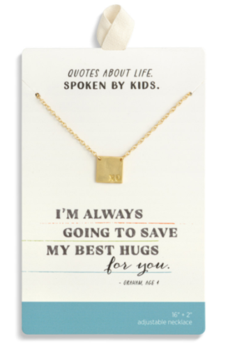 XO Charm Gold Necklace