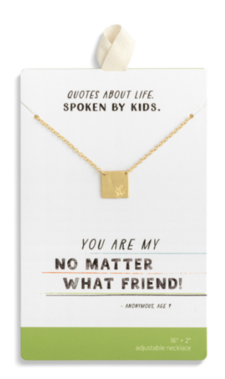 Daisy Charm Gold Necklace