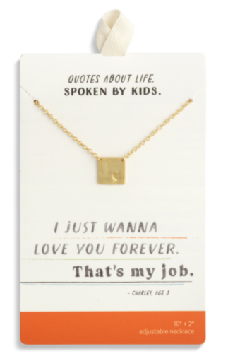 Heart Charm Gold Necklace