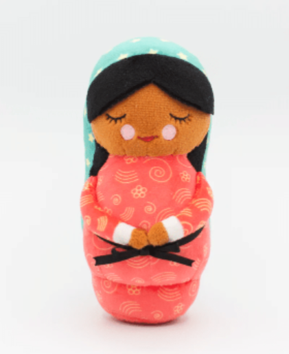 Our Lady of Guadalupe Mini Shining Light Plush Doll