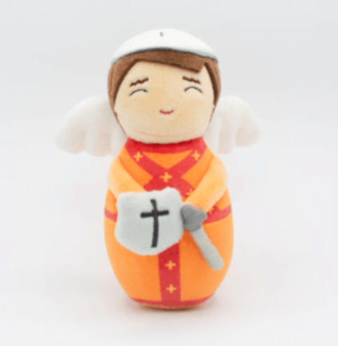 Saint Michael the Archangel Mini Shining Light Plush Doll